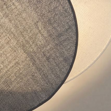 Brilagi - Applique murale CIRCLES 1xE27/60W/230V Ø 45 cm crème/gris
