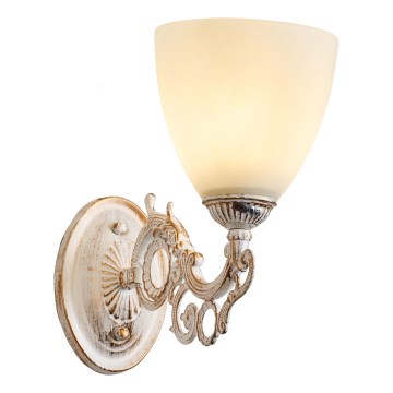 Brilagi - Applique murale CLASSIC 1xE27/60W/230V crème/patine