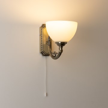 Brilagi - Applique murale CLASSIC 1xE27/60W/230V laiton