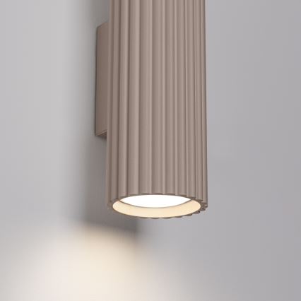 Brilagi - Applique murale CRESTO 2xGU10/10W/230V 20 cm taupe