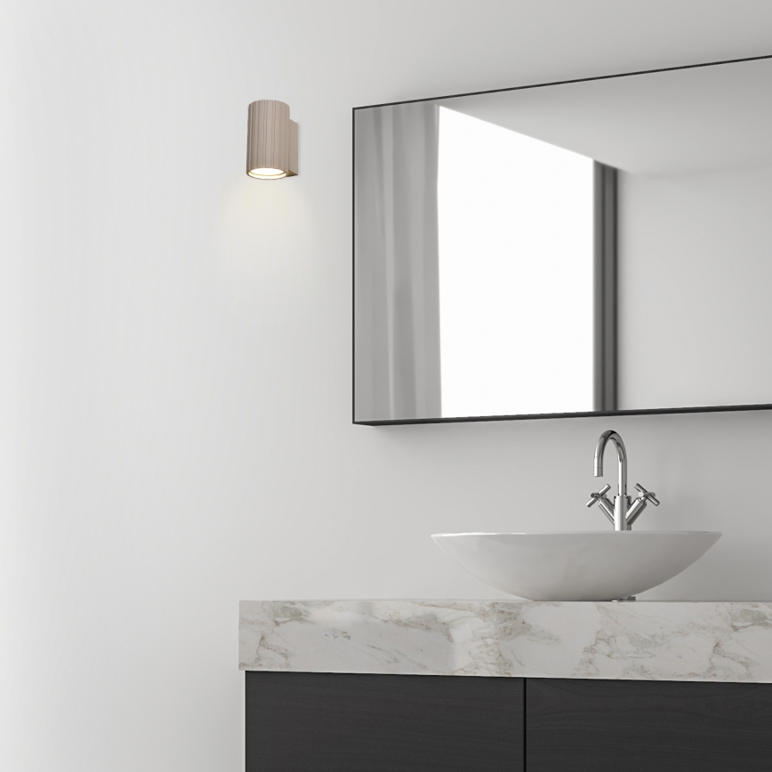 Brilagi - Applique murale CRISPINA 1xGU10/10W/230V 10 cm beige