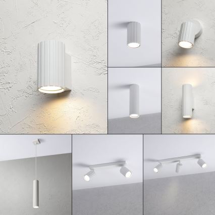 Brilagi - Applique murale CRISPINA 1xGU10/10W/230V 10 cm blanche