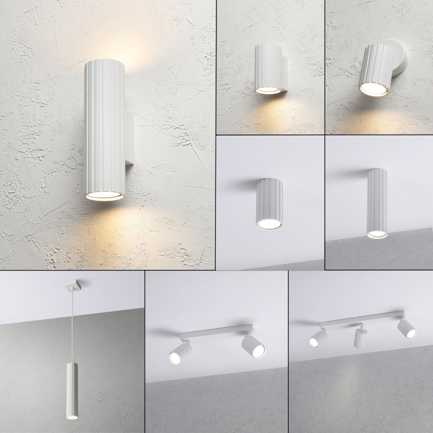 Brilagi - Applique murale CRISPINA 2xGU10/10W/230V 20 cm blanche