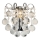 Brilagi - Applique murale CRYSTAL 1xE14/60W/230V chrome brillant