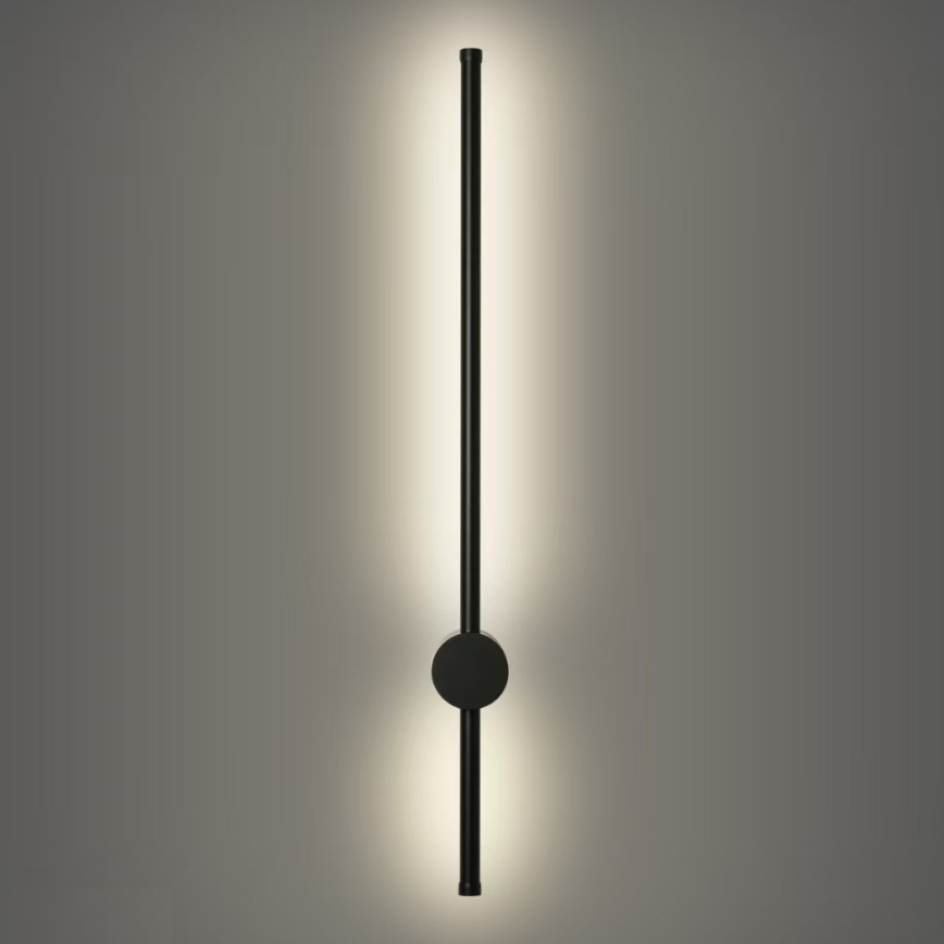 Brilagi - Applique murale d'extérieur AURA LED/12W/230V 4000K IP54 65 cm noir IRC 90