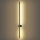 Brilagi - Applique murale d'extérieur AURA LED/20W/230V 3000K IP54 97 cm noir CRI 90