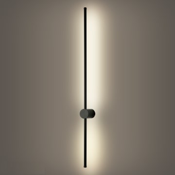 Brilagi - Applique murale d'extérieur AURA LED/20W/230V 4000K IP54 97 cm noir IRC 90