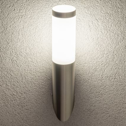 BRILAGI - Applique murale extérieure ELIA 1xE27/20W/230V IP44 chrome mat