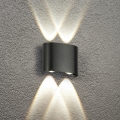 Brilagi - Applique murale d'extérieur LED FLAREBOX LED/4W/230V noire IP65