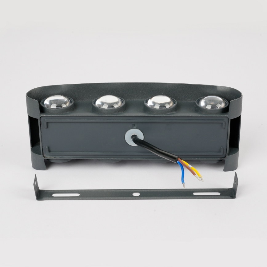 Brilagi - applique murale d'extérieur LED FLAREBOX LED/8W/230V anthracite IP65
