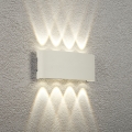 Brilagi - Applique murale d'extérieur LED FLAREBOX LED/8W/230V blanche IP65