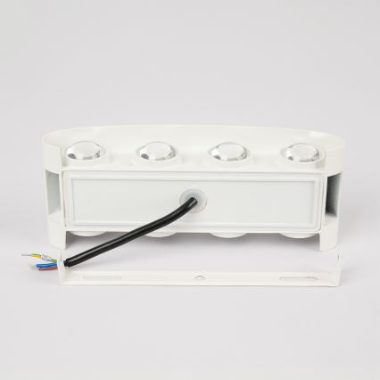 Brilagi - Applique murale d'extérieur LED FLAREBOX LED/8W/230V blanche IP65