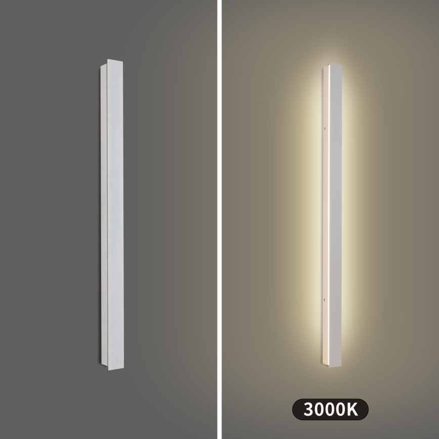 Brilagi - Applique murale LED d'extérieur LINEAR LED/22W/230V 3000K IP65 100 cm blanche IRC 90