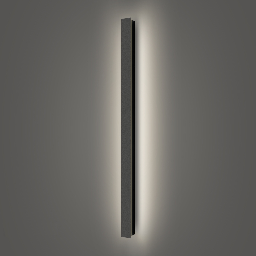 Brilagi - Applique murale d'extérieur LINEAR LED/22W/230V 4000K IP65 100 cm noire