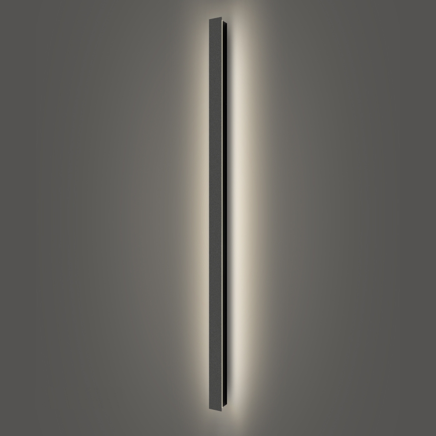Brilagi - applique murale d'extérieur LINEAR LED/32W/230V 4000K IP65 140 cm noire CRI 90