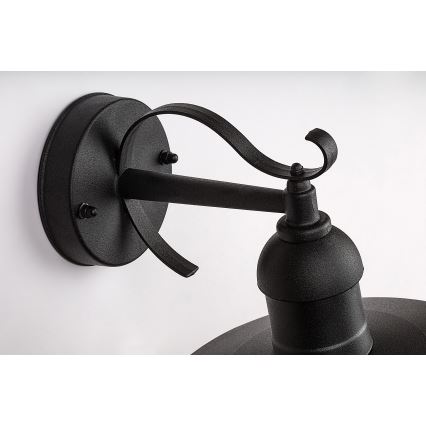 Brilagi - Applique murale d'extérieur MOLDE 1xE27/60W/230V IP44 noire