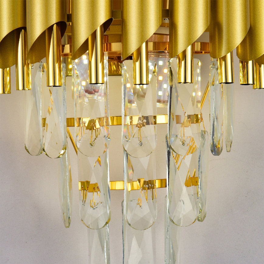 Brilagi - Applique murale ECLIPSE 2xE14/10W/230V dorée