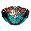 BRILAGI - applique murale en vitrail Tiffany CORAL 1xE14/40W/230V