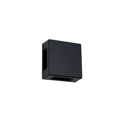 Brilagi - Applique murale extérieure à LED QUADRAY LED/6W/230V noire IP54