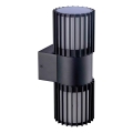 BRILAGI - Applique murale extérieure ARMOR 2xGU10/35W/230V IP44 noir