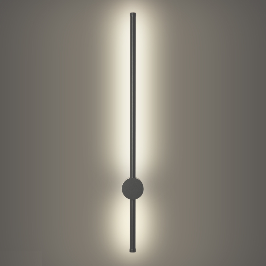 Brilagi - Applique murale extérieure AURA LED/12W/230V 4000K IP54 65 cm anthracite IRC 90