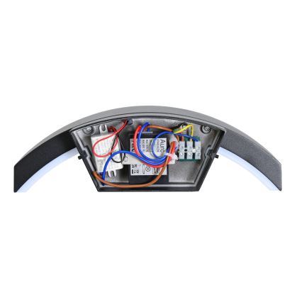 Brilagi - Applique murale extérieure avec détecteur ARCELO LED/8W/230V IP54