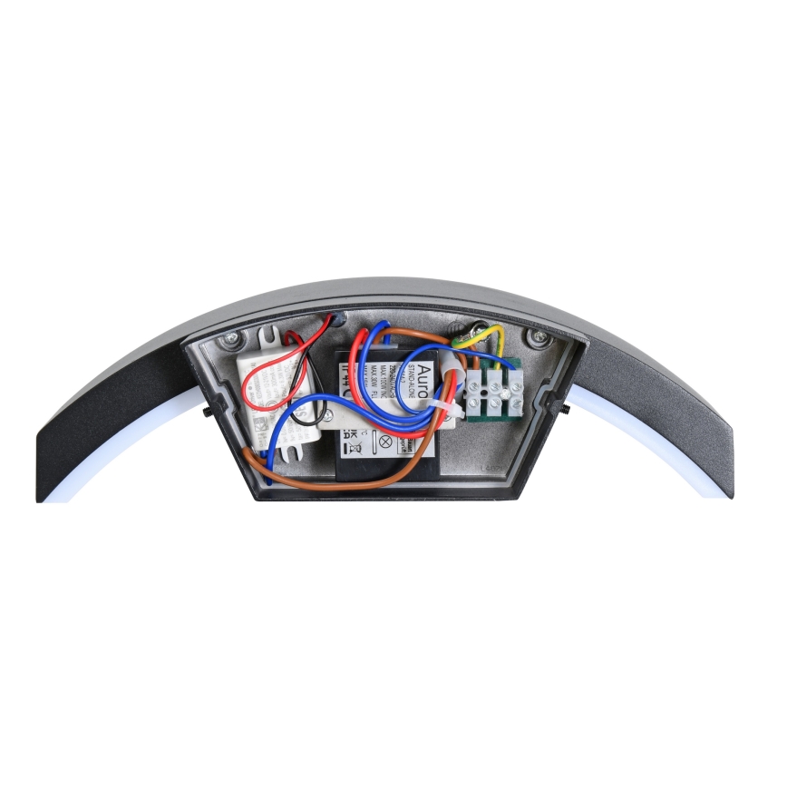 Brilagi - Applique murale extérieure avec détecteur ARCELO LED/8W/230V IP54