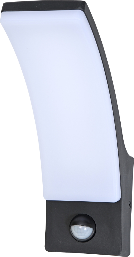 Brilagi - Applique murale extérieure avec détecteur ARCELO LED/9W/230V IP44