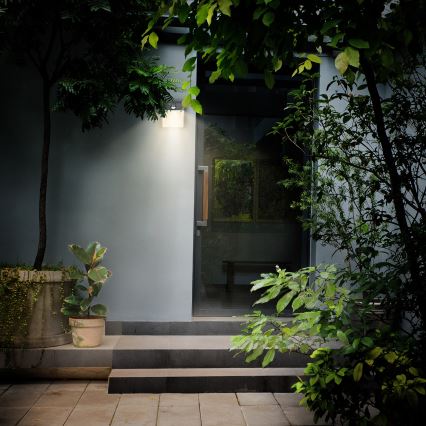 Brilagi- Applique murale extérieure avec détecteur TERNI LED/12W/230V anthracite IP44