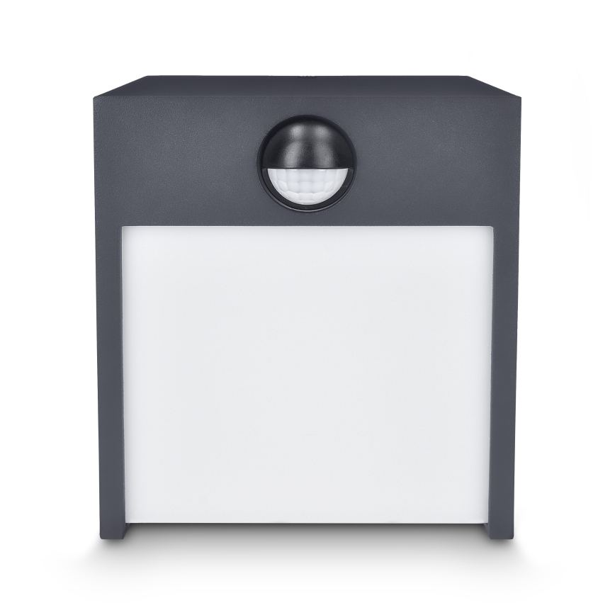 Brilagi- Applique murale extérieure avec détecteur TERNI LED/12W/230V anthracite IP44