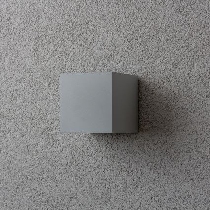 Brilagi - Applique murale extérieure CUBE LED/6W/230V gris IP54