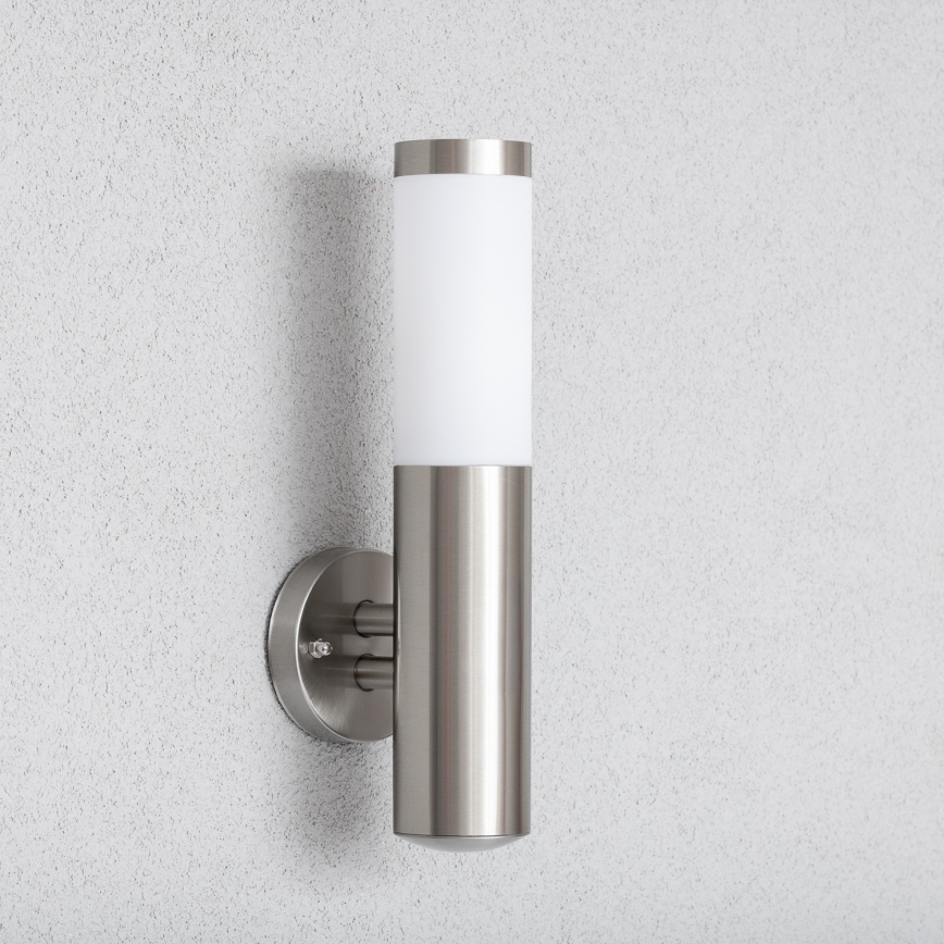 BRILAGI - Applique murale extérieure ELIA 1xE27/20W/230V IP44 chrome mat