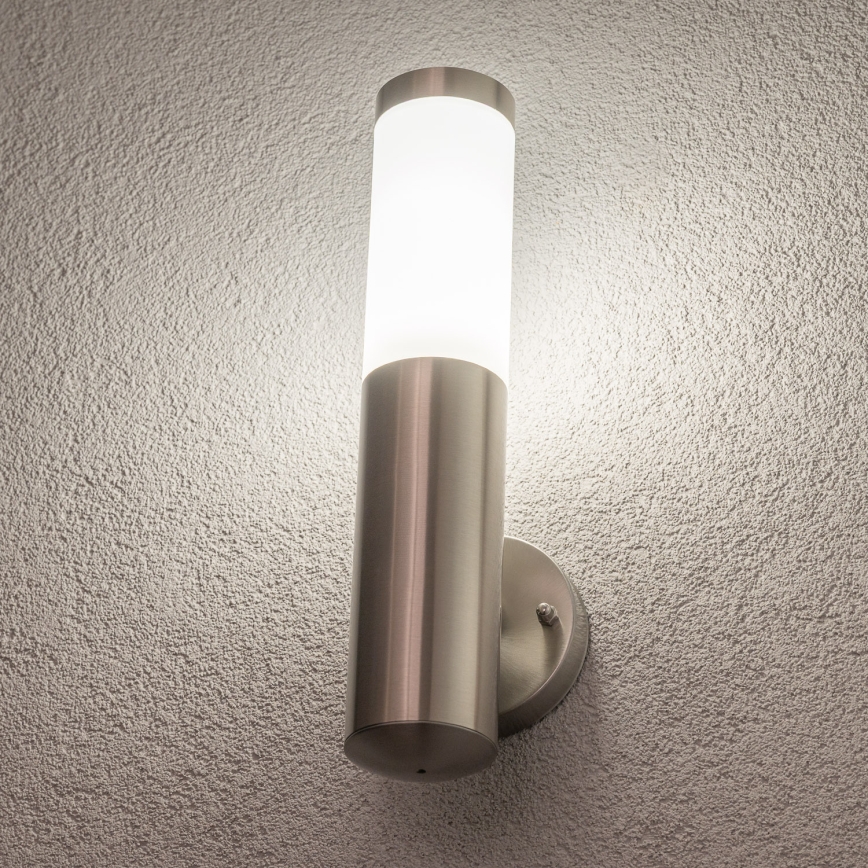 BRILAGI - Applique murale extérieure ELIA 1xE27/20W/230V IP44 chrome mat