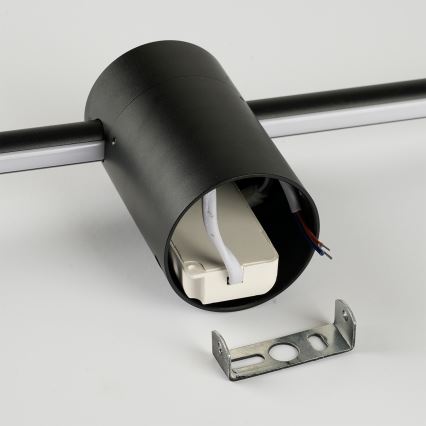 Brilagi - Applique murale d'extérieur AURA LED/20W/230V 4000K IP54 97 cm noir IRC 90