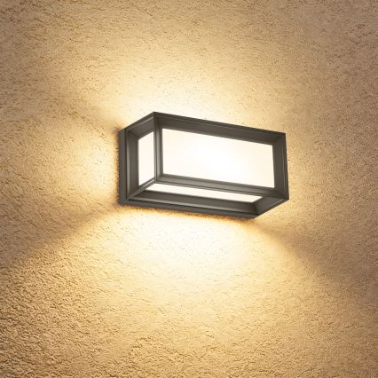 Brilagi - Applique murale LED d'extérieur avec détecteur PARKER LED/12W/230V anthracite IP44