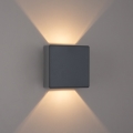 Brilagi - Applique murale extérieure LED DOUBLERAY 6W/230V, anthracite, IP54