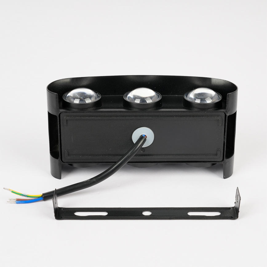 Brilagi - Applique murale extérieure LED FLAREBOX LED/6W/230V noir IP65