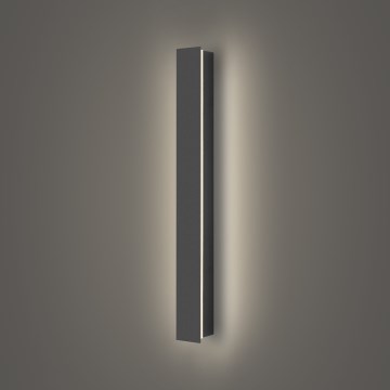 Brilagi - Applique murale extérieure LED LINEAR 12W/230V 4000K IP65 50 cm anthracite