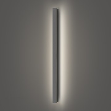 Brilagi - Applique murale extérieure LED LINEAR LED/22W/230V 4000K IP65 100 cm anthracite