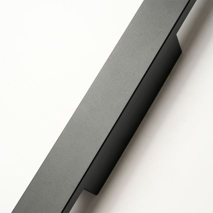 Brilagi - Applique murale extérieure LED LUNA, 24 W, 230 V, 3000 K, IP65, 100 cm, noire, IRC 90