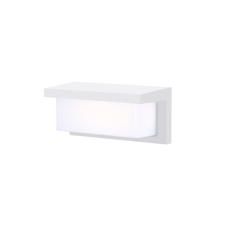 Brilagi - Applique murale extérieure LED RGBW dimmable BRICKY 1xE27/9W/230V 2700-6500K IP54 blanche