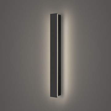 Brilagi - Applique murale extérieure LINEAR LED/12W/230V 4000K IP65 50 cm noire