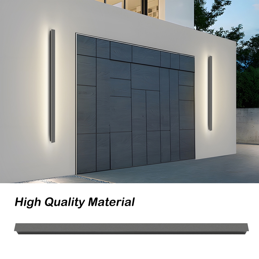 Brilagi - Applique murale d'extérieur LINEAR LED/32W/230V 3000K IP65 140 cm anthracite IRC 90