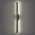 Brilagi - Applique murale extérieure LINEO LED/24W/230V 4000K IP65 100 cm noire IRC 90