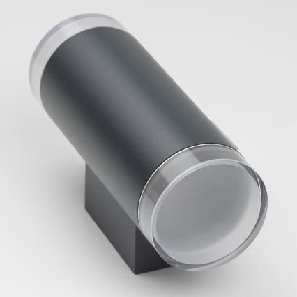 Brilagi - Applique murale extérieure MATERA 2xGU10/30W/230V anthracite IP54