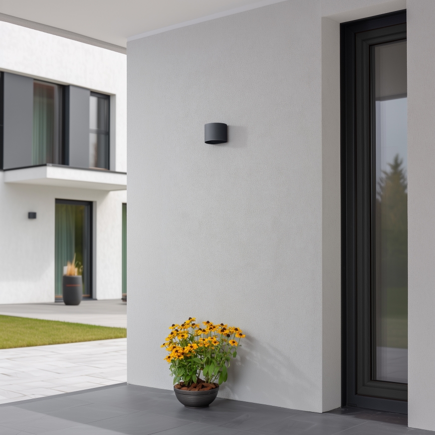 Brilagi - Applique murale extérieure RONDO LED/6W/230V anthracite IP54