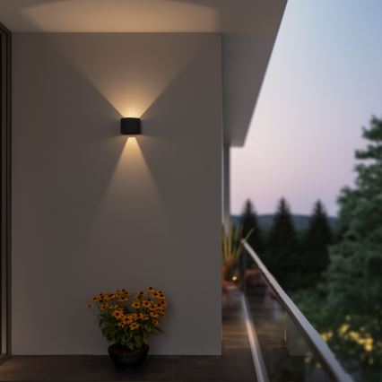 Brilagi - Applique murale extérieure RONDO LED/6W/230V anthracite IP54