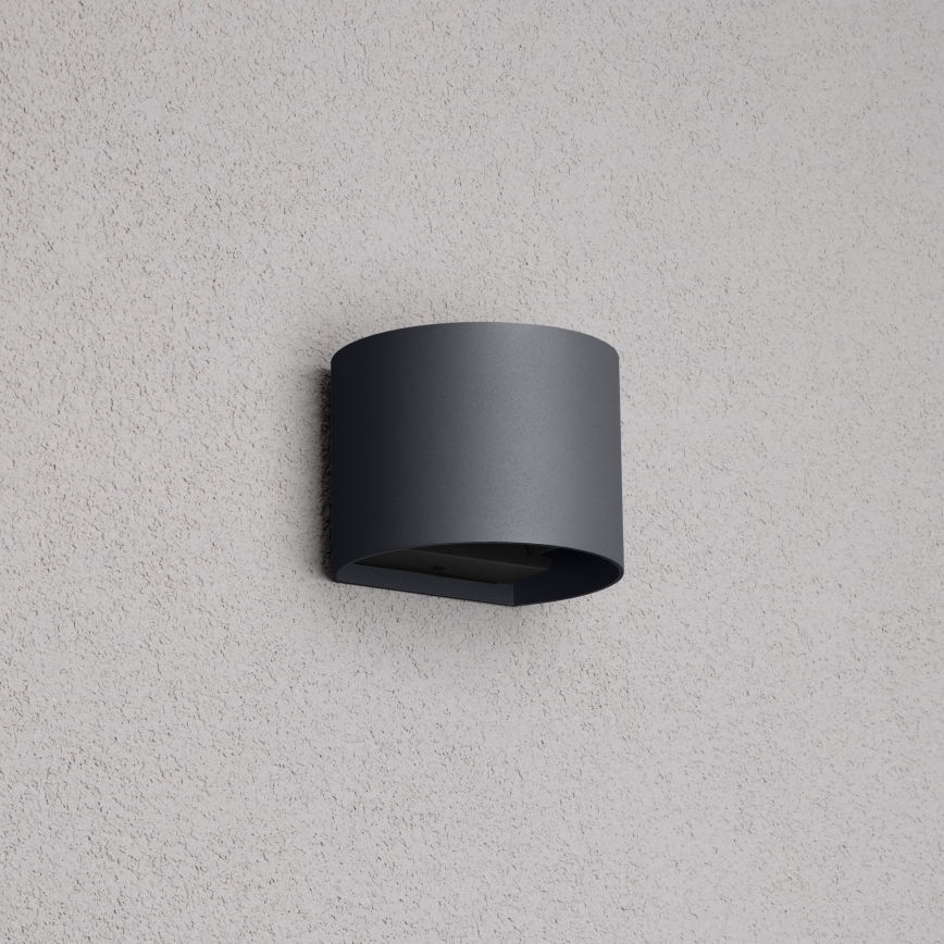 Brilagi - Applique murale extérieure RONDO LED/6W/230V anthracite IP54