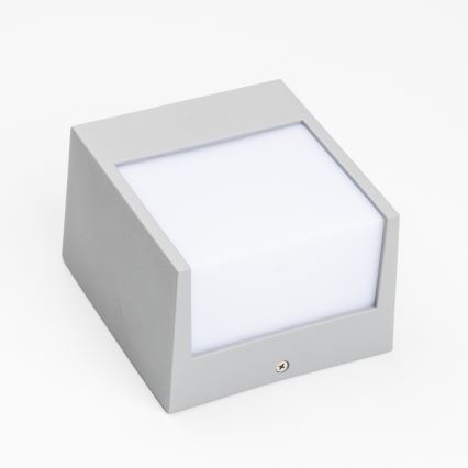 Brilagi - Applique murale extérieure TERNI LED/12W/230V gris IP44