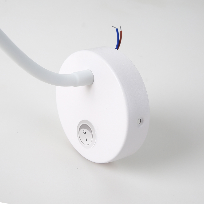 Brilagi - Applique murale flexible MAYA LED/3W/230V 4000K blanc/doré